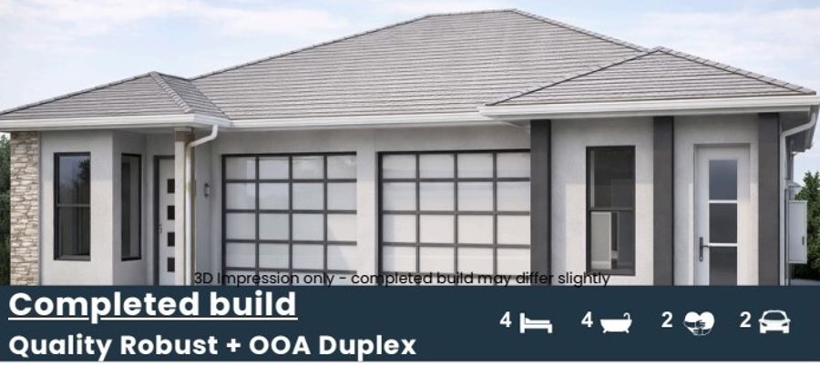 SDA/NDIS DUPLEX FULLY CONSTRUCTED - ROBUST/HPS - TOWNSVILLE NORTH QLD