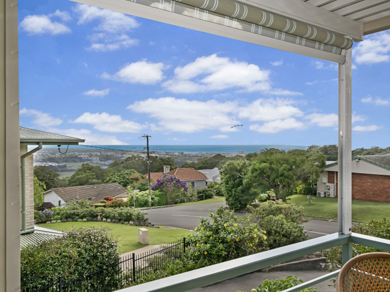 Ocean Views from Living and Balcony