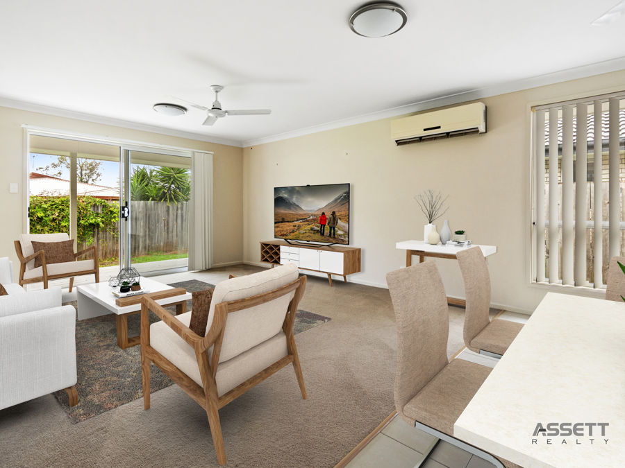 ABSOLUTE DELIGHT !!!  LOW MAINTENANCE 3 BEDROOM + STUDY MODERN HOME IN REDBANK PLAINS
