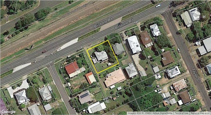 LARGE BLOCK - REGISTERED 450 M2 BLOCK WITH 15 METRE FRONT FOR SALE IN FAST DEVELOPING BUNDAMBA  !!!