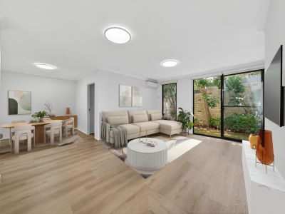 SPACIOUS MODERN GROUND-FLOOR APARTMENT WITH PRIVATE GARDEN ACCESS