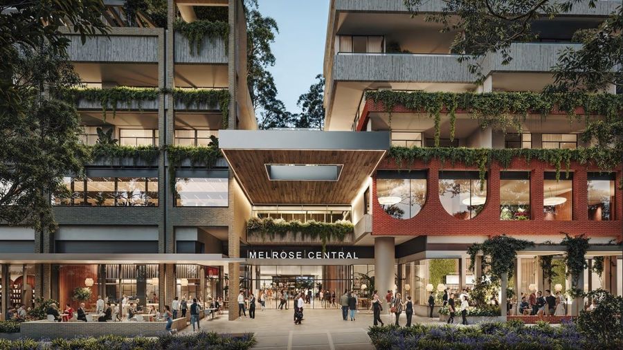 BRAND-NEW RESIDENCES ABOVE MELROSE PARK'S NEW TOWN CENTRE