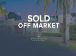 SOLD OFF MARKET