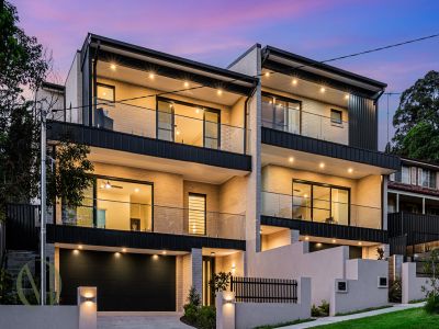 ARCHITECTURAL TRI-LEVEL LUXURY HOME WITH LIFT, PARRAMATTA CBD VIEWS & RESORT-STYLE LIVING