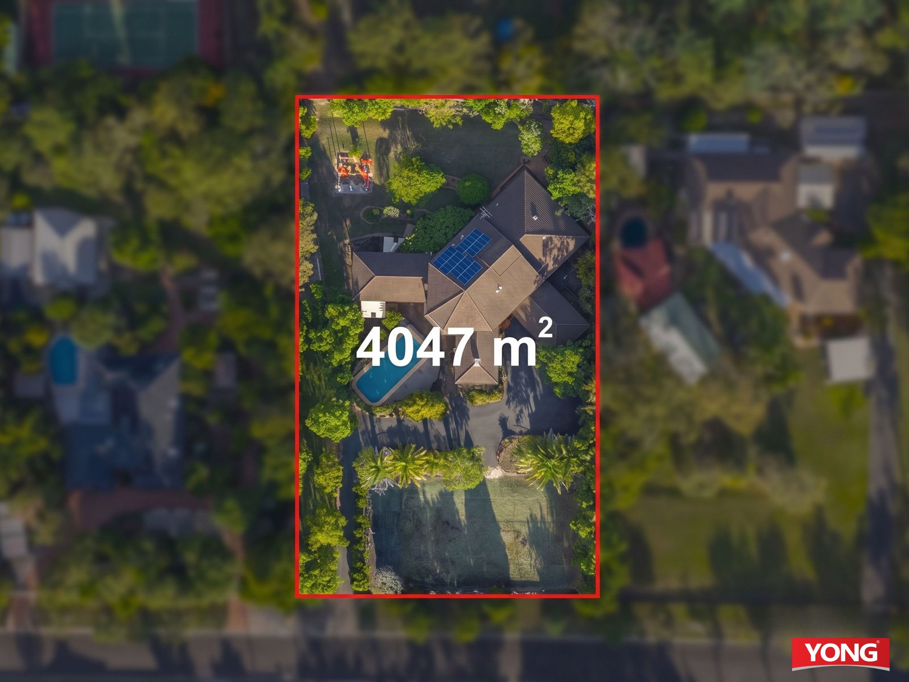 STYLISH MANSION ON 1 ACRE WITH SUBDIVISION POTENTIAL