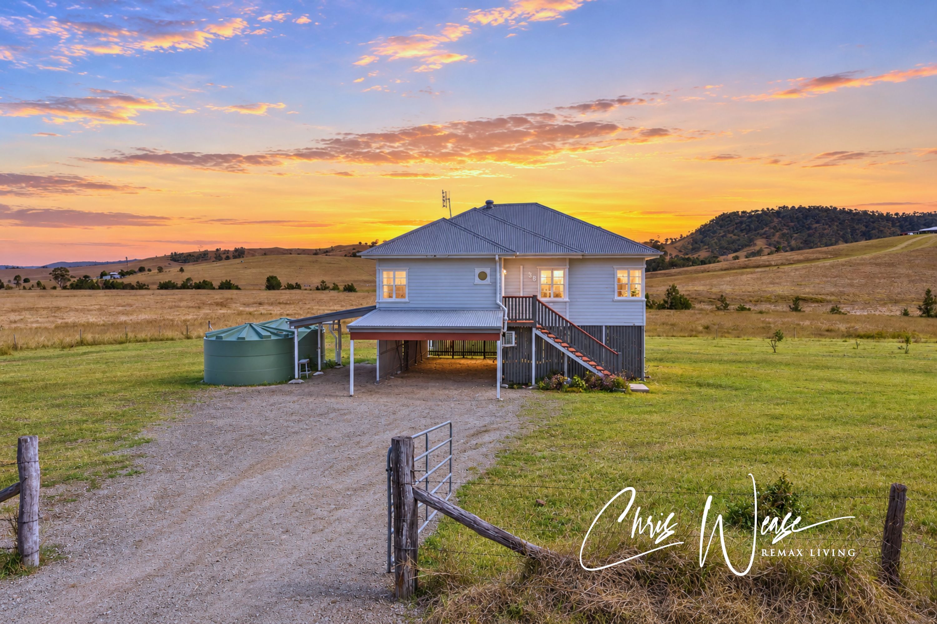 64 ACRES | PERMANENT SPRING CREEK | QUEENSLANDER-STYLE HOME