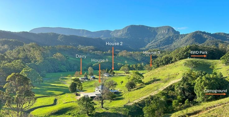 DREAM COUNTRY ESCAPE - 3 APPROVED HOMES, 4WD PARK & CAMPING GROUND