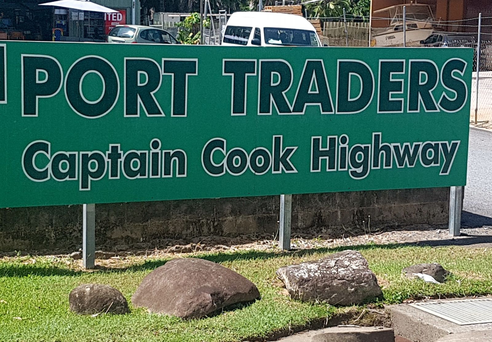 Highway access just south of Port Douglas