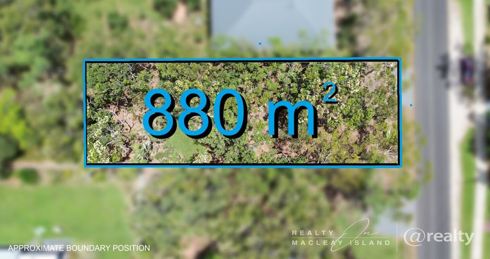ELEVATED 880M² BLOCK | NORTHERN END OF MACLEAY ISLAND