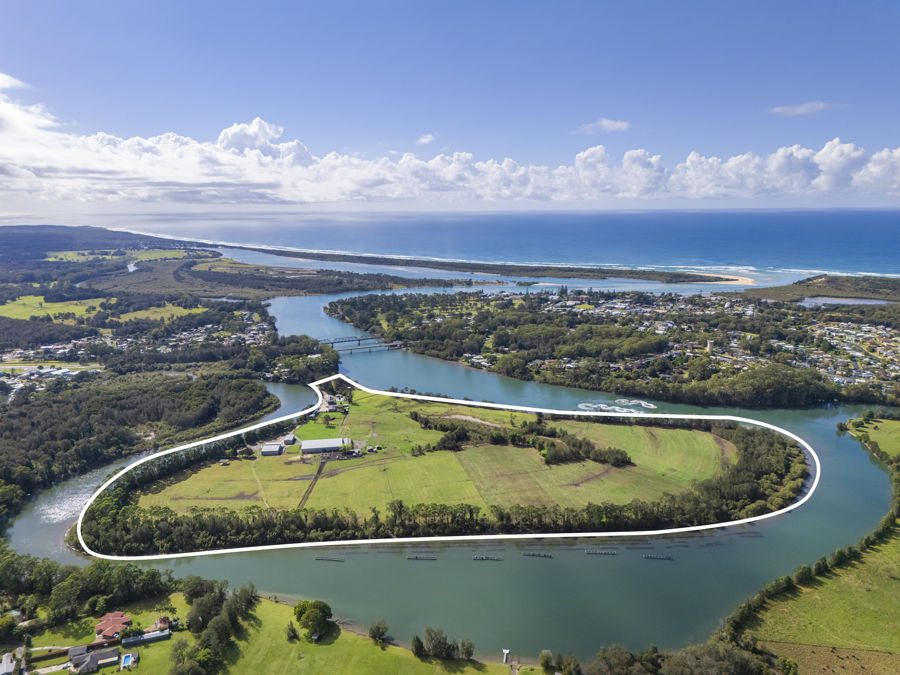 A PRIVATE WATERFRONT ESTATE OF RARE SCALE...