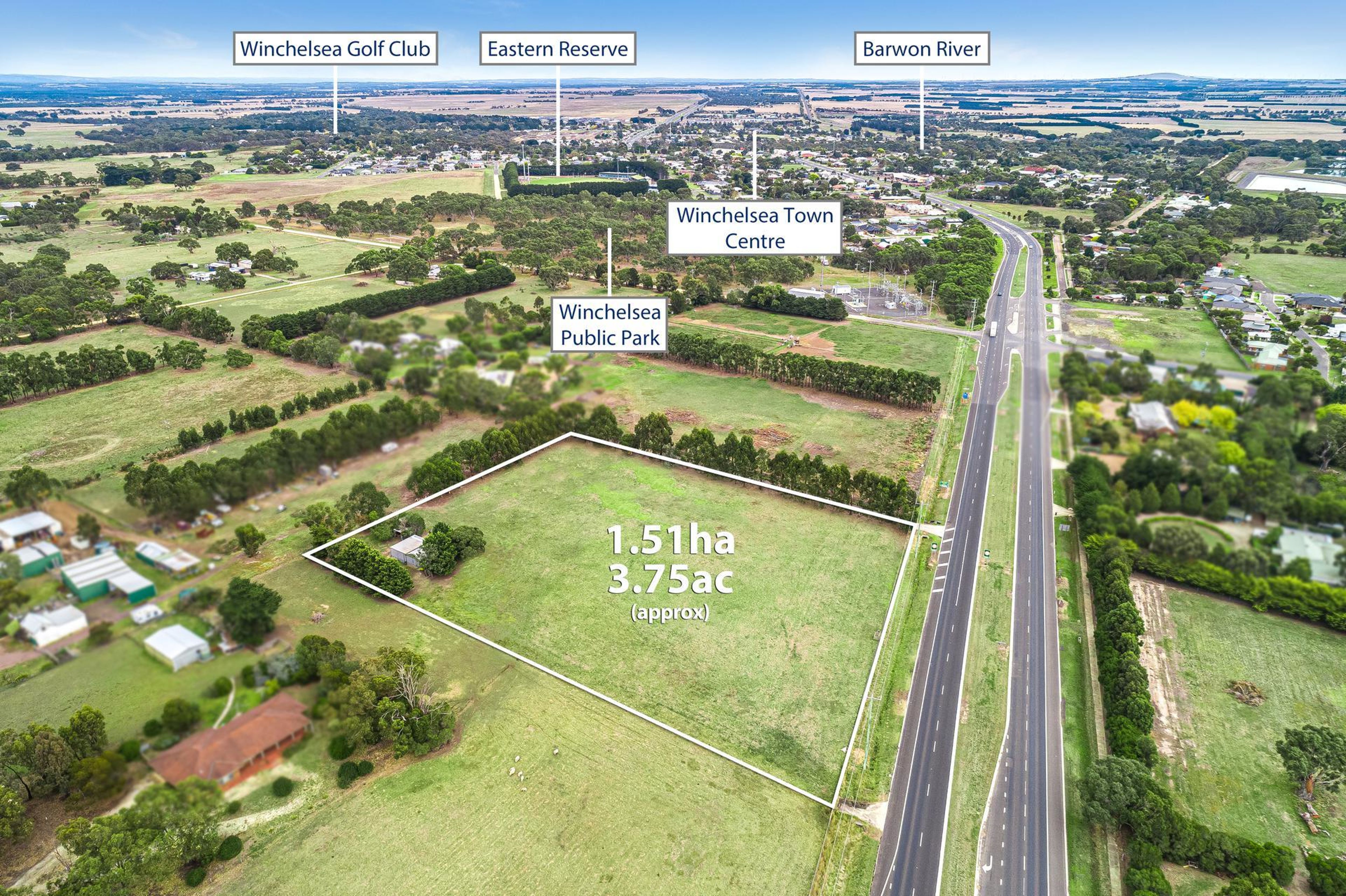 RARE ACREAGE HOME SITE
